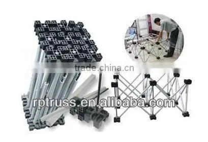 Aluminum Smart Stage, Portable Staging Easy Assemble Stage photo-4