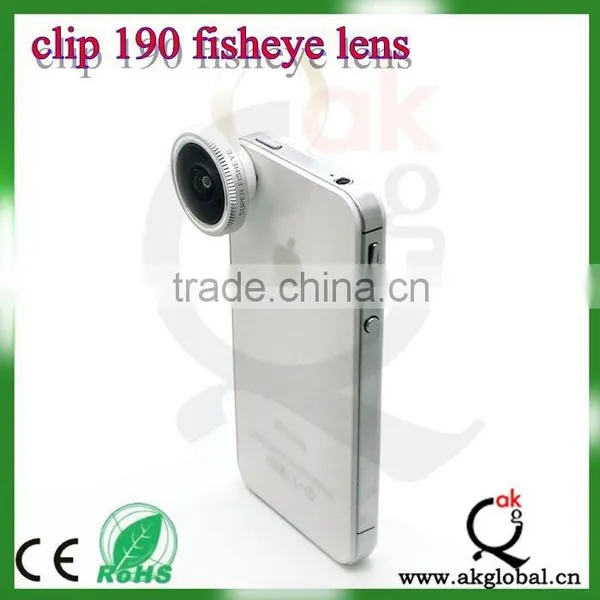 Universal Clip Fisheye Lens 190 Degree for IPhone photo-3