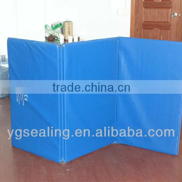 PU Leather Gymnastics Tumbling / Martial Arts Folding Mat photo-6