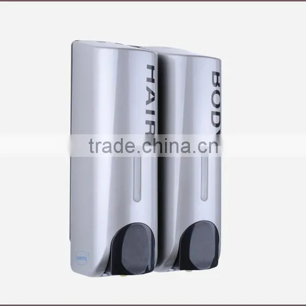 ABS Pliastic Double-- Hand Manual Refillable Liquid Soap Machine photo-5