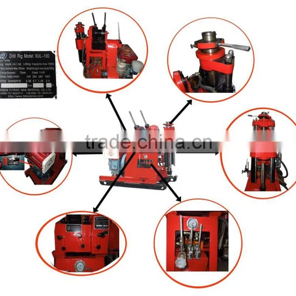 XY-1 Small Water Well Drilling Machine for Sale, Well Water Drill Rig photo-3
