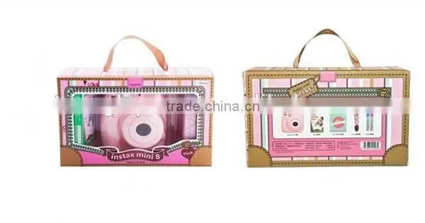 2015 Newest Fujifilm Instax Mini 8 Instant Film Camera , Gift Package Fuji Instax photo-2