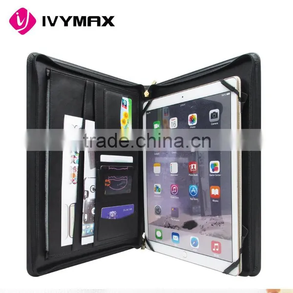 Luxury Wallet Leather Case for IPad Pro PU Leather Tablet Case photo-5