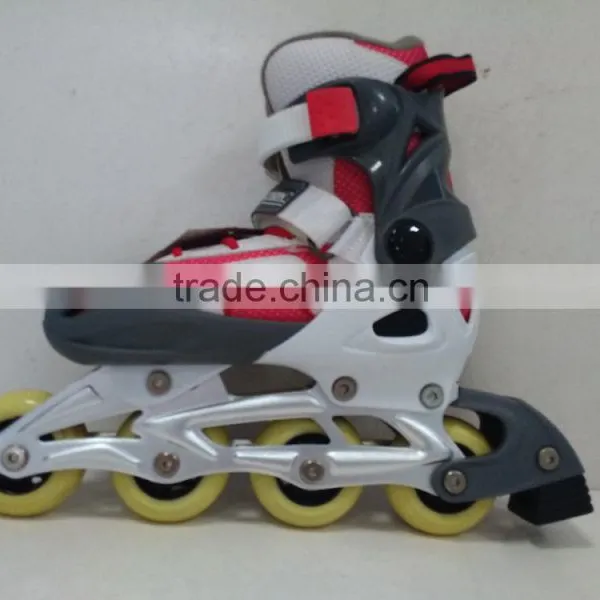 Hard Shell Adjustable Inline Skates Fitness Roller Skates for Entertainment Aluminum Frame Durable PU Wheels photo-2