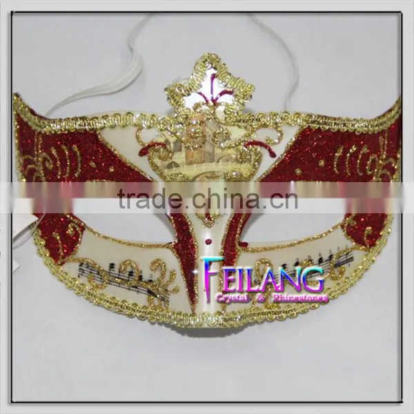 Jolly Fiori Venetian Masquerade Jester Italy Mask photo-2