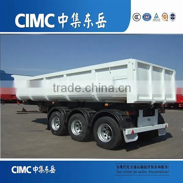 CIMC Sand and Stone Transporting Rear Dump Trailer Truck For Sale photo-5