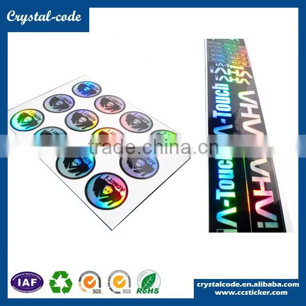 Lenticular Printing 3d Metal Printing Business Cards Laser Hologram Label photo-4