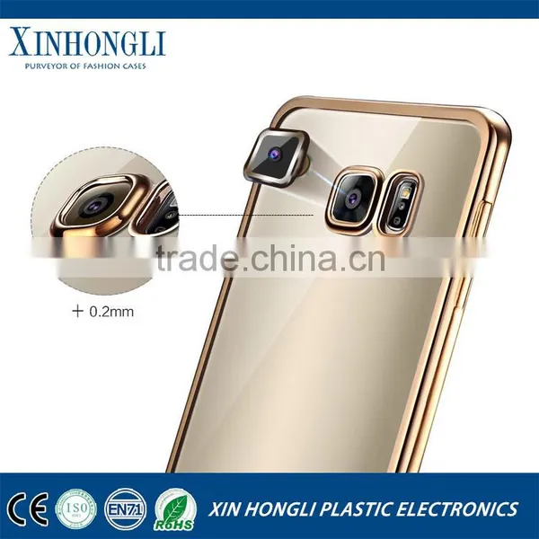 Colorful Transparent Electroplating Mobile Phone Case for Samsung S7 photo-5