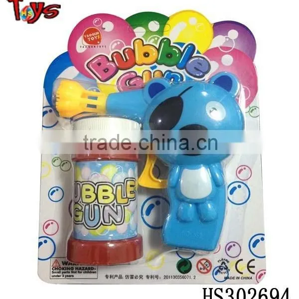 Friction Flashing Toy Bubble Blower Gun Model Toy photo-3