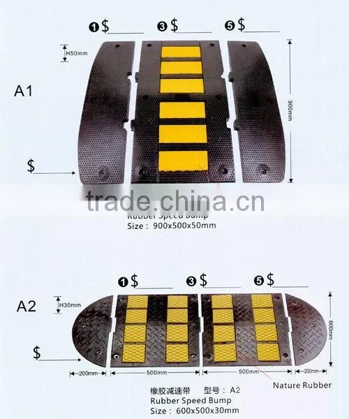Rubber Speed Hump/Ramp A1 photo-2