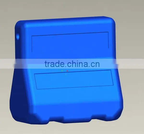 2015 Most Popular New Technology High Quality HDPE Palstic Material Traffic Road Barrier Blow Mould photo-5