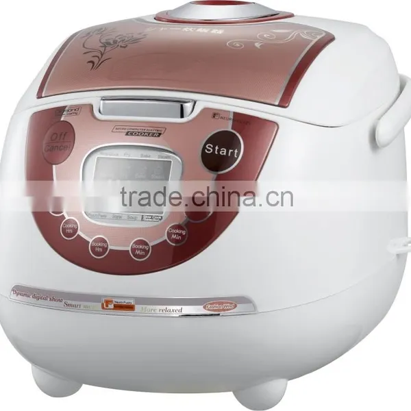Wholesale 20 Multifunctions Electric Rice Cooker, Electric Multi Cooker for Rice Cooking 7L 801 in Red photo-5