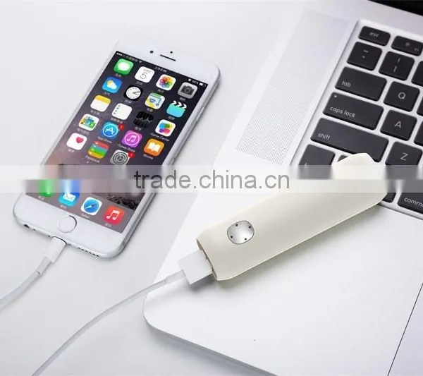 Cell Phone Battery Charger 2600mah Power Bank Cool Power Bank Cylinder Power Bank photo-3
