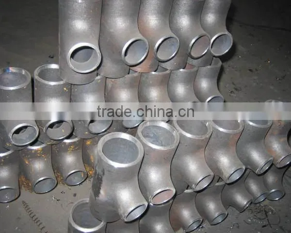 Professional sales of seamless equal tee, reducer tee, pipe fittings such as welding tee