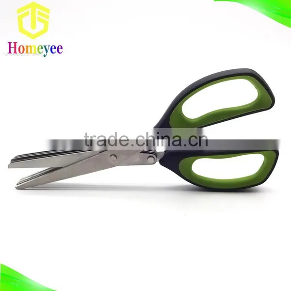 Professional 5 Layer Herb Scissor Fda Approved With Soft Handle photo-3