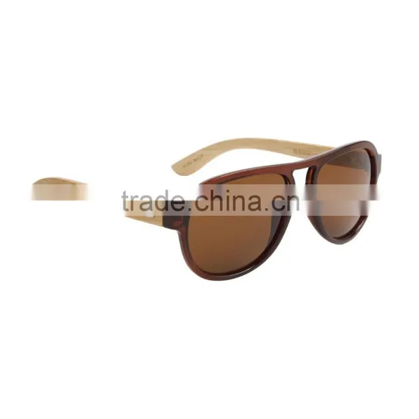 High Quanlity Hand Make Customer Logo Wooden Sunglasses