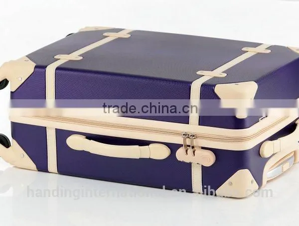 2 Piece ABS Luggage Set Vintage Suitcase photo-4