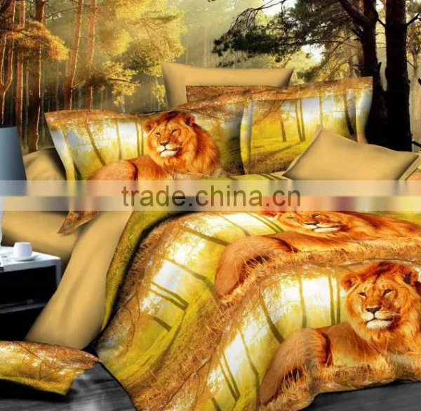 Promotion ! Reactive Printing Bedding Set Duvet Cover Set Bed Linen Sheet Bedclothes Sets