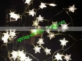 Decoration Transparent Five-pointed Star LED String Lingt for Festival photo-3