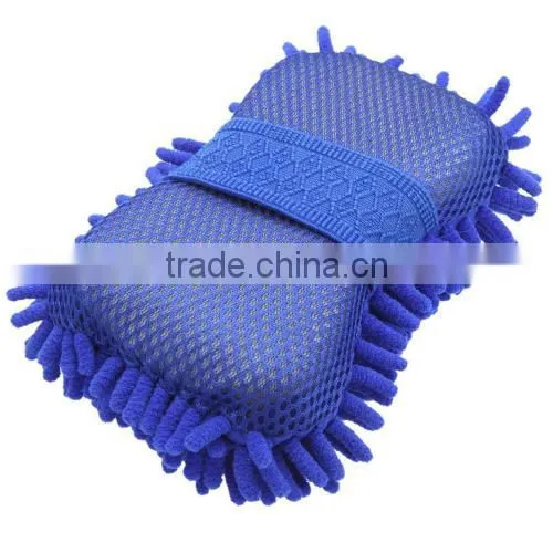 Hot New Microfiber Chenille Anthozoan Car Cleaning Sponge Towel Cloth Car Wash Gloves Car Washer Supplies photo-6