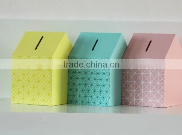 Green Wooden Money-box photo-4