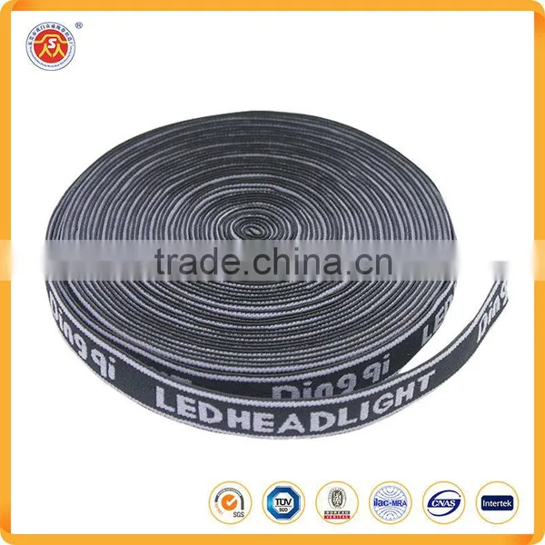 2015 Soft Nylon Jacquard Elastic Webbing for Garment
