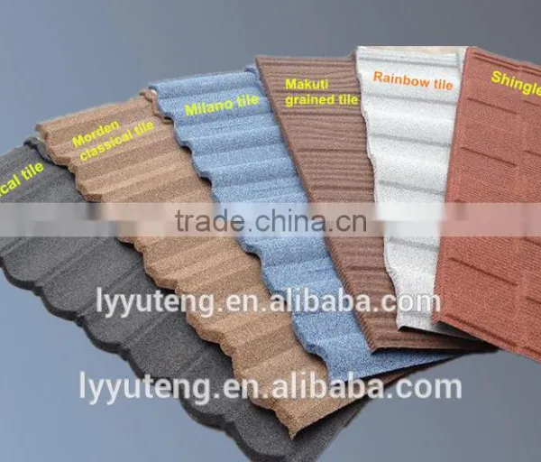 Classical /shingle Type -Building Material Metal Roof Tile photo-3