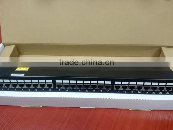 24-Port Cat5/5e Unshielded Wallmount or Rackmount Patch Panel photo-3