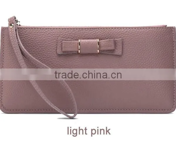 Lining Fabric Wallet Women Leather Wallet Ladies Wallet Wholesale photo-4