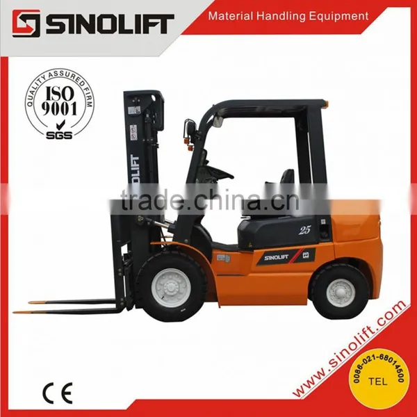 Sinolift CPCD2.5T Balance Weight Type Electric Isuzu Engine Diesel Forklift photo-3