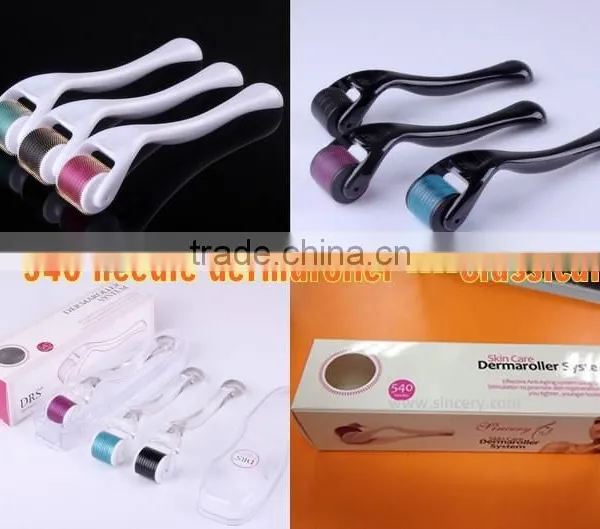 Titanium 3 in 1 Derma Roller for Face Dermaroller With Manufacturer Price photo-3