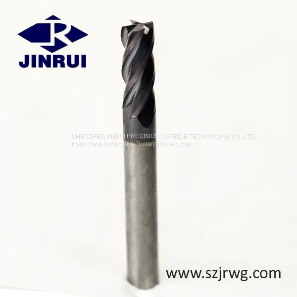 JR133 2 Flute 3 Flute 4 Flute 3mm-16mm Cnc Carbide End Mills photo-3