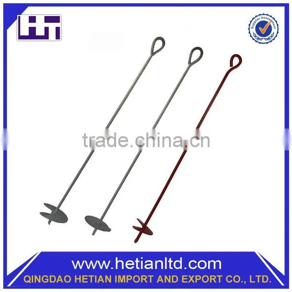 No Dig Ground Screw Pole Anchor Earth Auger Ground Screw Anchor photo-6