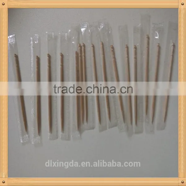 Double Pointed Toothpick In Cellophane Bag Packing photo-2