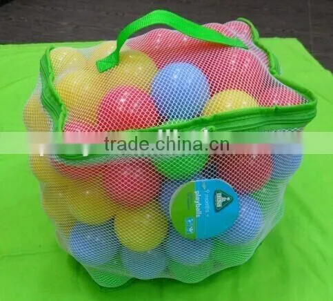 2015 Hot Sale High Quality Plastic Play Balls for Children With Polybags Package photo-4