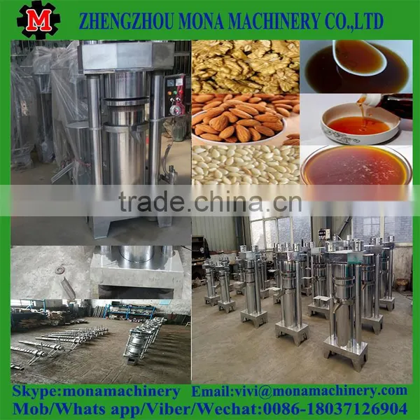 Peanut/seasame/olive/palm/soybean/sunflower Hydraulic Oil Press Machine photo-3