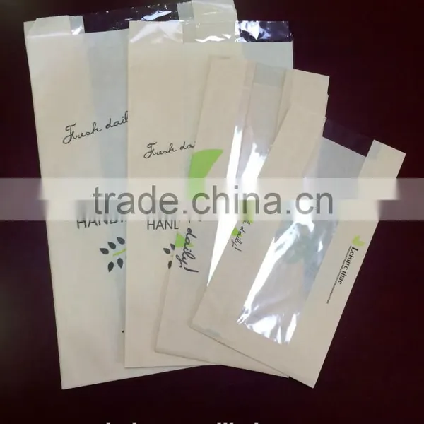 PE/CPP Film Coated Pinch Bottom Paper Bag for Food(with or Without Transparent Window) photo-4