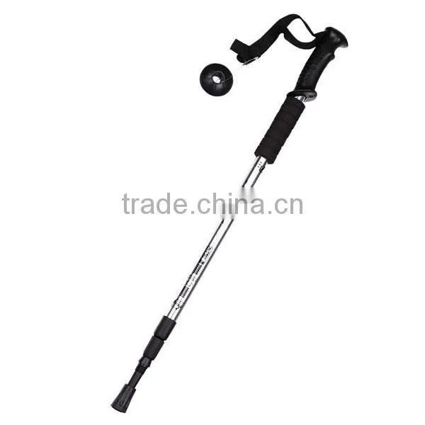 2015 Cheap Fashionable Outdoor Aluminum Hiking Pole With Compass photo-4