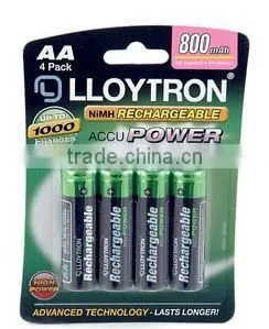 12 Solar Light Lights AA 800mAh Rechargeable Battery Batteries Long Lasting 3 Pa