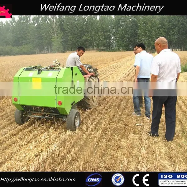 CE Approved Hay Grass Straw Silage Alfalfa Available Compress Baling Press Mini Round Hay Balers photo-6