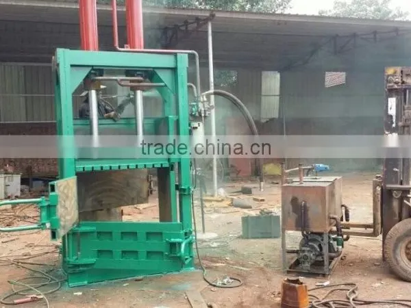 Hydraulic Vertical Balers for Plastic Bottles, Ring-pull Can Baling Press Machine XSYY-80T photo-3