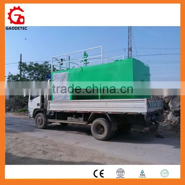 China 1000L Tank Slope Green Machine Small Hydro Mulching Equipment photo-2