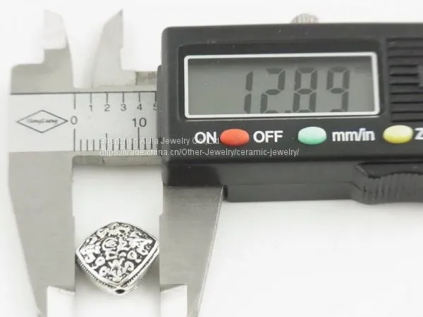 Silver Spacer Beads DIY Beads For Jewelry Making Bracelet photo-2