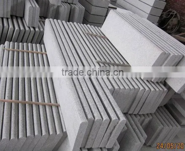 Outdoor Stone Steps Risers G603 Granite Stairs