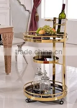 D001 Space Saving Furniture Low Stainless Steel Side Table photo-4