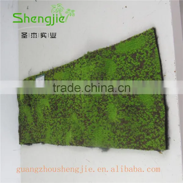 SJLJ013307 High Quality Artificial Moss / Fake Plastic Moss Mat for Decoration photo-4