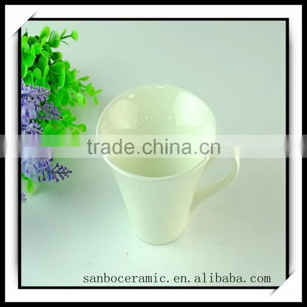 250ml High Quality Bulk White Ceramic Tea Cup Products Wholesale From China photo-2