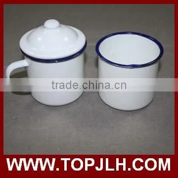 Good Quality Enamel Camping Mug Logo Printing Custom Enamel Mug photo-5