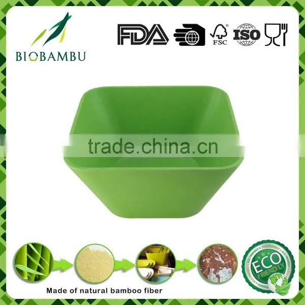 Corn Starch Custom High Quality Bamboo Fiber Bowl Set photo-6