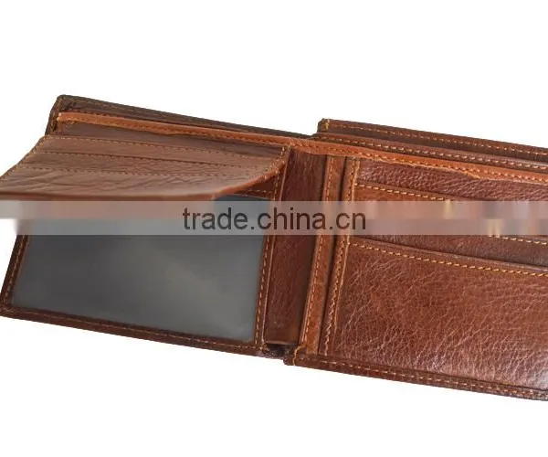 Minimal Leather Wallet Personalized Wallet RFID Blocking Leather With Card Holder Bussiness photo-5